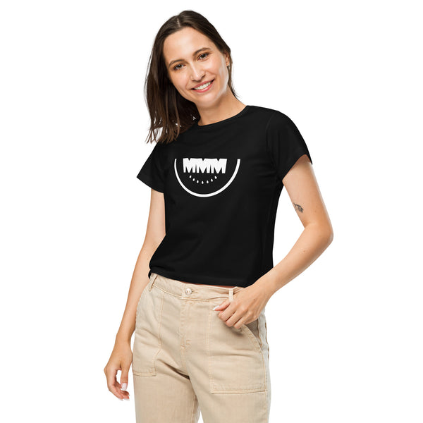 Refined Logo Women’s high-waisted tee